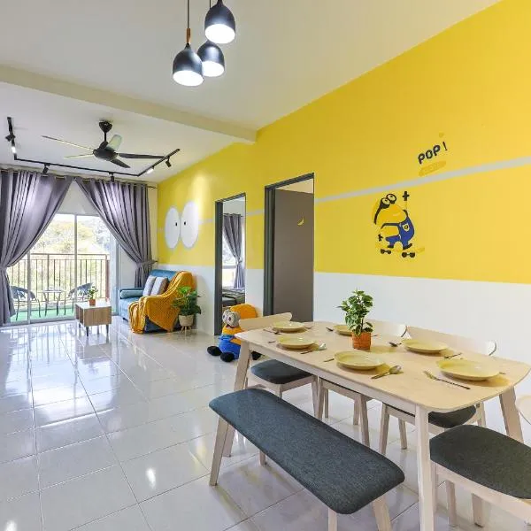 Minion Escap Family Homestay in Cameron Highland Clover Home 9-25, ξενοδοχείο σε Brinchang