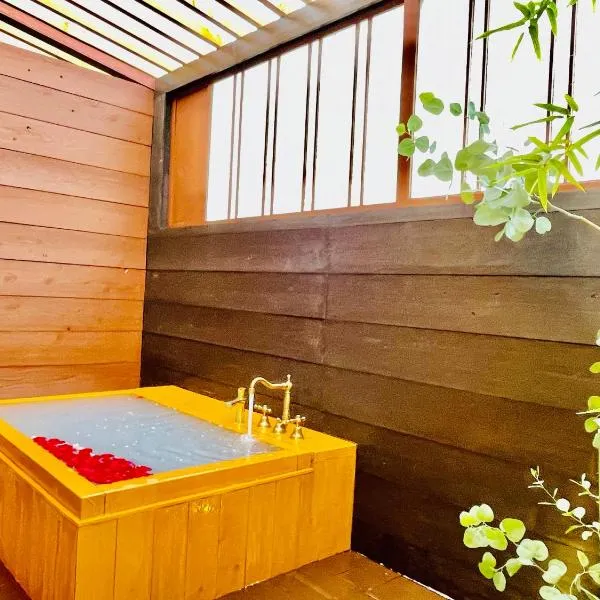 南熱海長浜公園近くバーベキュー可能露天風呂付ゲストハウス, hôtel à Taga