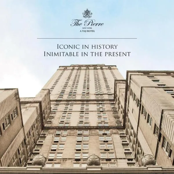 ザ ピエール ア タージ ホテル, ニューヨーク（The Pierre, A Taj Hotel, New York）、ニューヨークのホテル