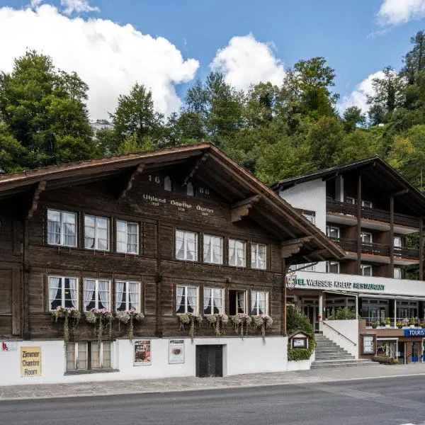 Hotel Weisses Kreuz, hotel v destinaci Brienz