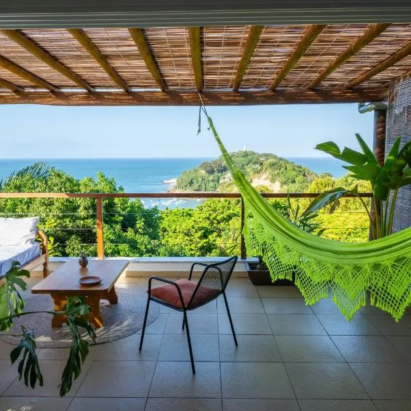 Casa MiMa com vista maravilhosa, hotel en Morro de São Paulo