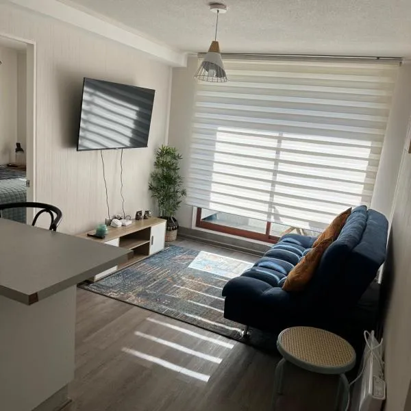 Depto Nuevo Chillan Centro 2D-2B-E privado, hotel in Chillán