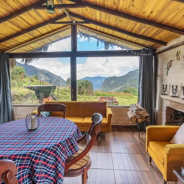 Cabañas Papallacta en Finca Chucuri, hotel v destinaci Papallacta