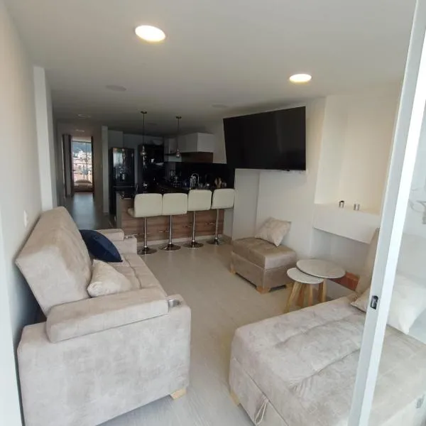 apartamento vista al lago, hotel in Paipa