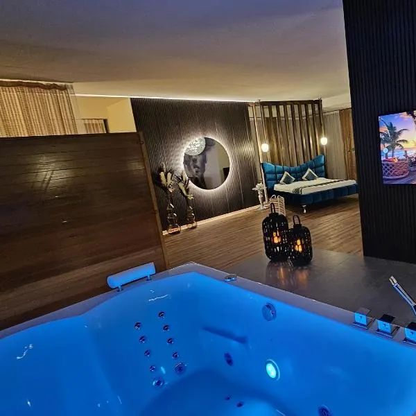 Privat-Spa mit Whirlpool und Sauna in Sursee, hotel v destinaci Sursee