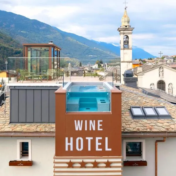 Wine Hotel Ristorante San Carlo - Boutique Hotel & SPA, ξενοδοχείο σε Chiuro