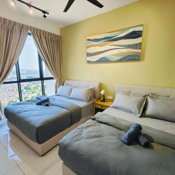 Sky Trees 15-06 4pax, Bukit Indah, Aeon, Legoland, Netflix, hotel in Johor Bahru