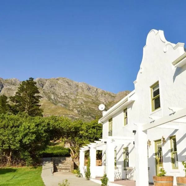Maison Montagne, hotel in Franschhoek