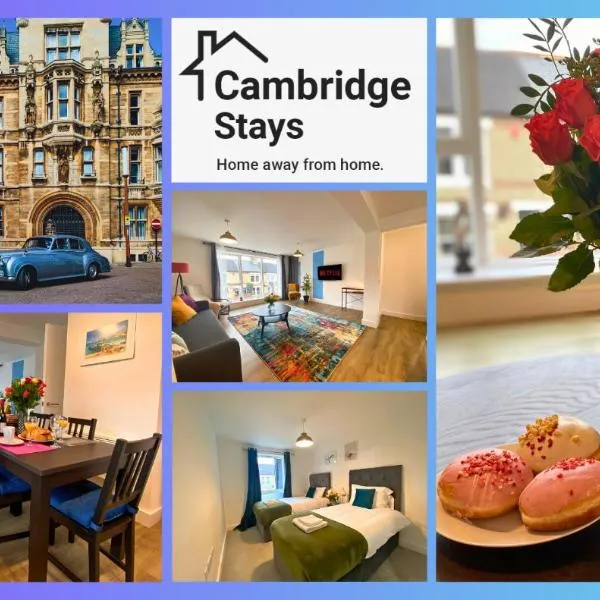 Cambridge Stays Central Apart Hotel 2BR & 1BR Flats-EASY Walk to City Centre-Parking, hotel in Cambridge