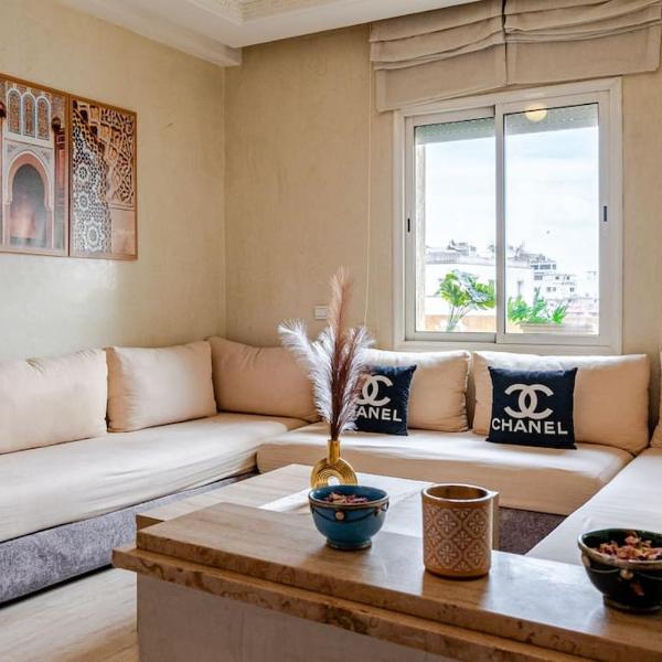 Appartement avec terrasse en plein centre de ville, Casablanca