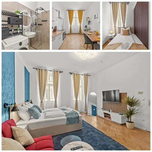 Zentrale, stilvolle und gemütliche Wohnung, hotel ve Vídni