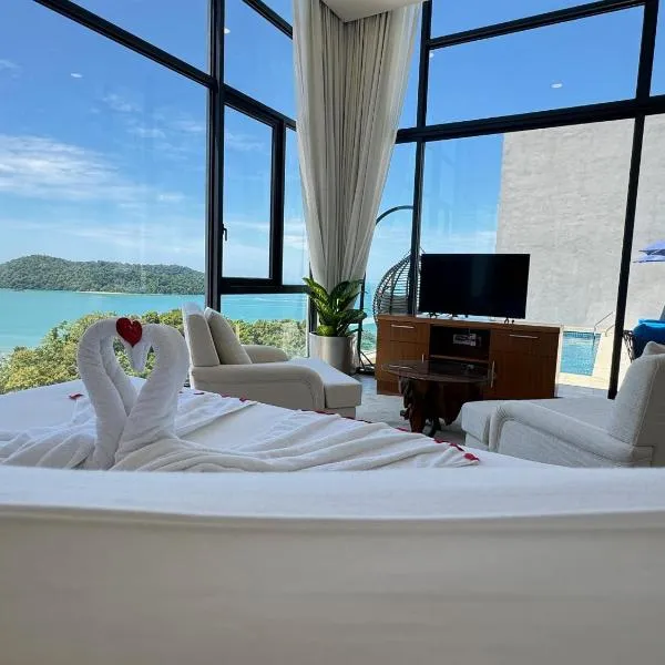 Lavanya Sea View Penthouse with Sky Pool, ξενοδοχείο σε Pulau Tepur
