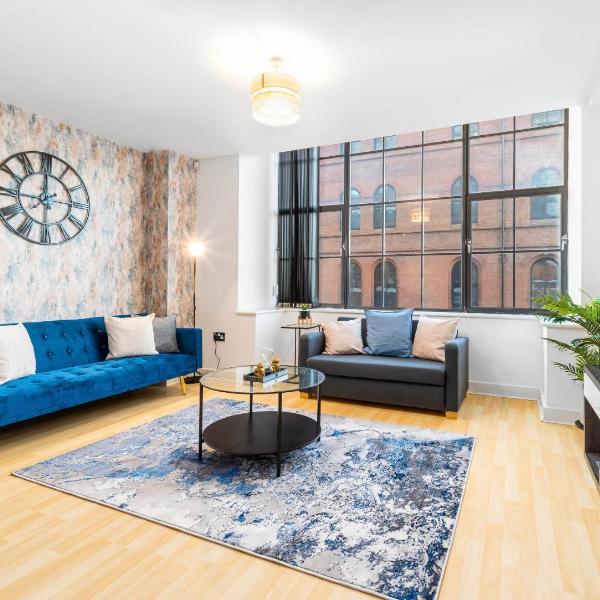 LUXURY SEA BLUE-Birmingham central apartment, Birmingham