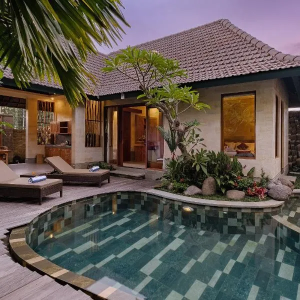Monique Ubud Villa、ウブドのホテル