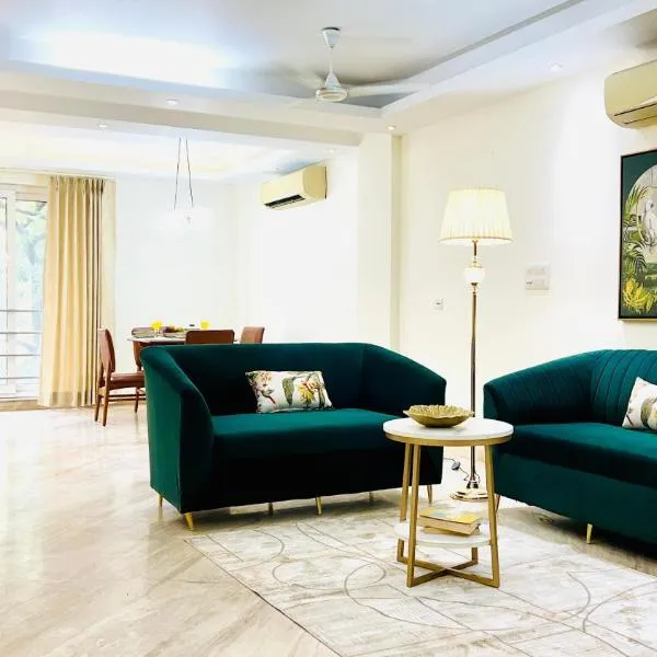 Olive Serviced Apartments - New Friends Colony, hotel v Novém Dillí