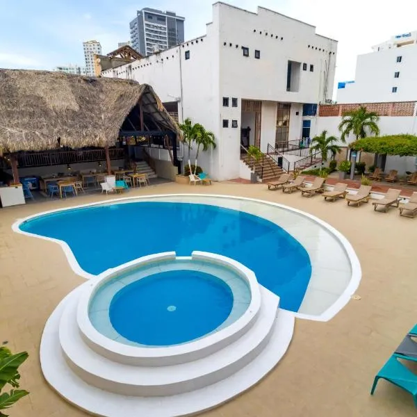 Hotel Sansiraka Suites By GEH Suites、サンタ・マルタのホテル