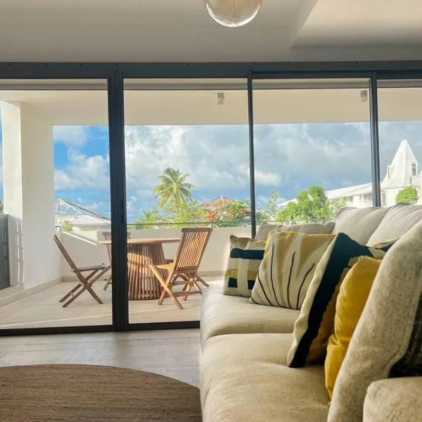 Cheerful Lemon Condo, ξενοδοχείο σε Baie Nettle