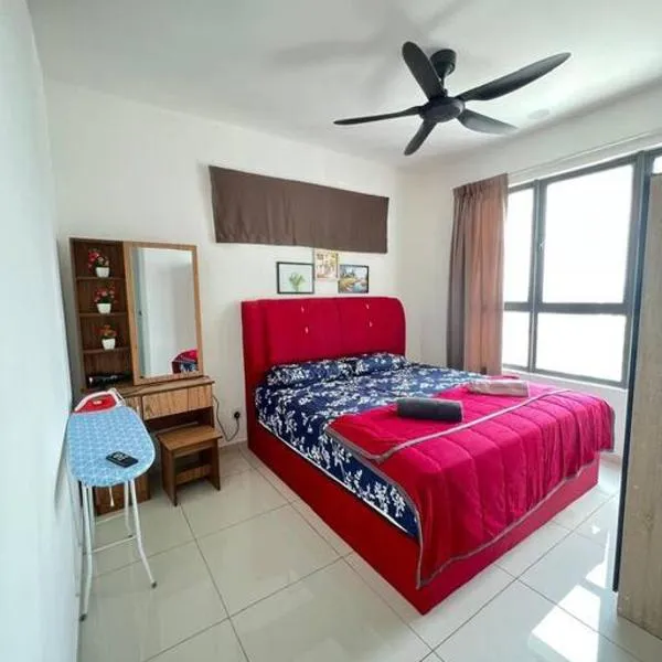 Cozy kenwingston platz kl 2-5pax 2BR&2BR Klcc view pakin netflx 3705A, hotell Kuala Lumpuris