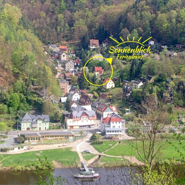 Ferienhaus Sonnenblick Schmilka, Шмилька
