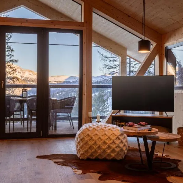 Naturchalets Turracher Höhe by ALPS RESORTS, hotel en Turracher Höhe