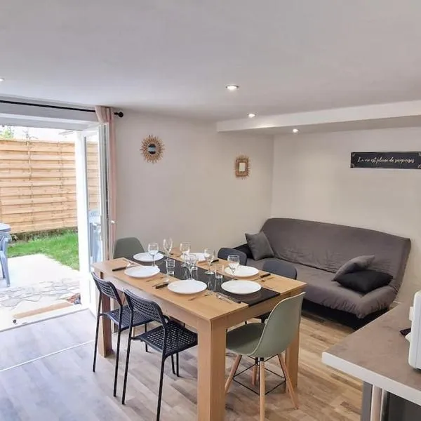 Aurillac में, होटल Maison Aurillac - 2 chambres - parking gratuit