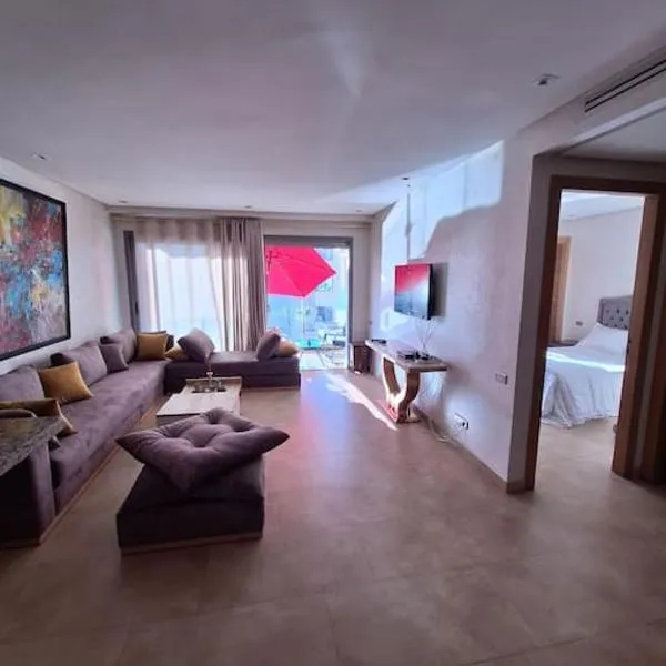 Appartement piscine front de mer, khách sạn ở Mohammedia