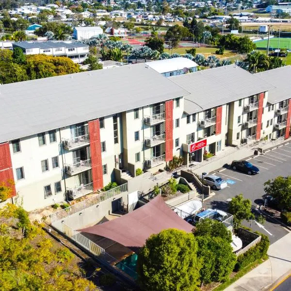 Gladstone Downtown Central Apartment Hotel Official, hotel di Gladstone