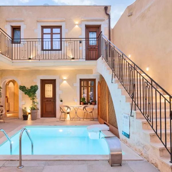 Mansio Boutique Hotel, hotelli Rethymno Townissa