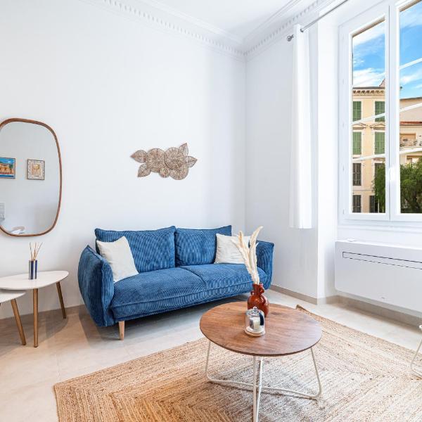 1 LONGCHAMP - Joli appartement - Carre d Or - Climatise, Ницца