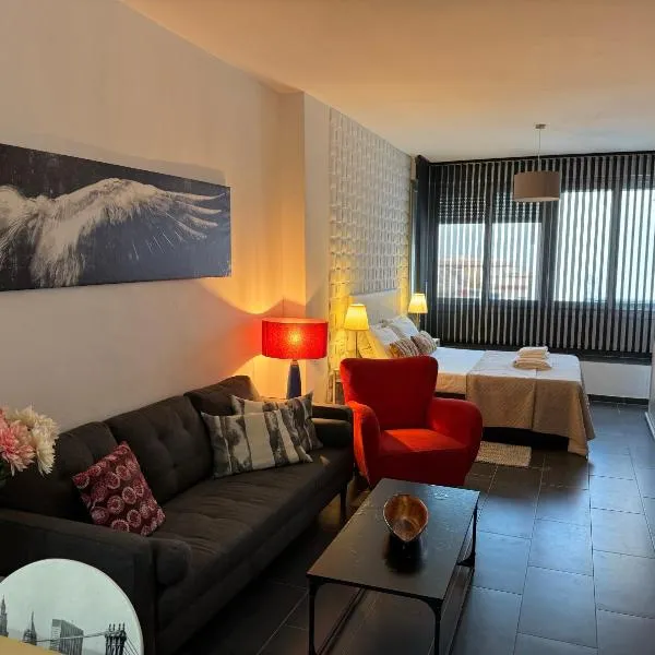 Estudio junto La Nogalera 1, hotel v destinaci Torremolinos