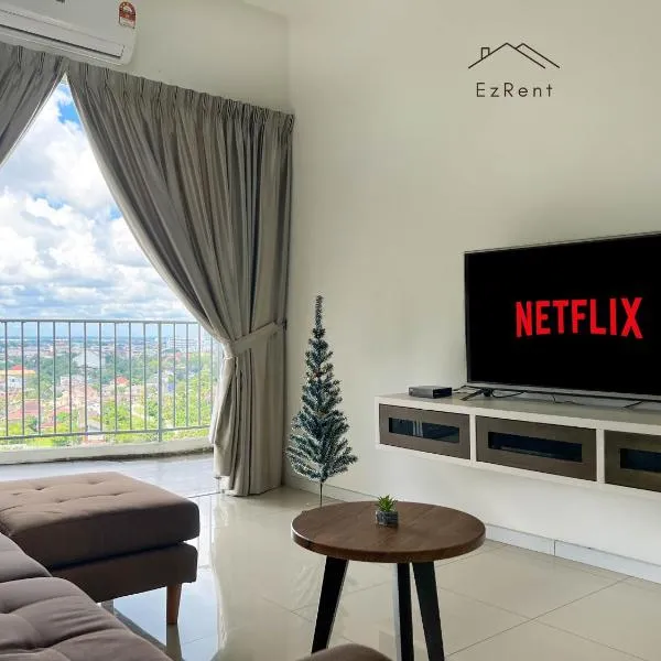 Taiping City View Condo near Lake Garden/ Netflix, hotel in Taiping