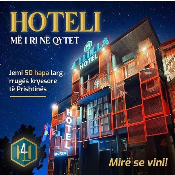 Hotel 4 Llulla, hotel i Pristina