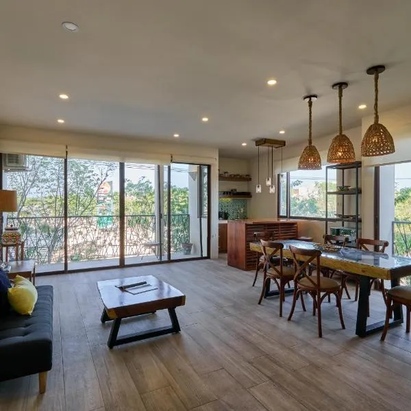 Apartamento céntrico y espacioso Tulum，位于图卢姆的酒店
