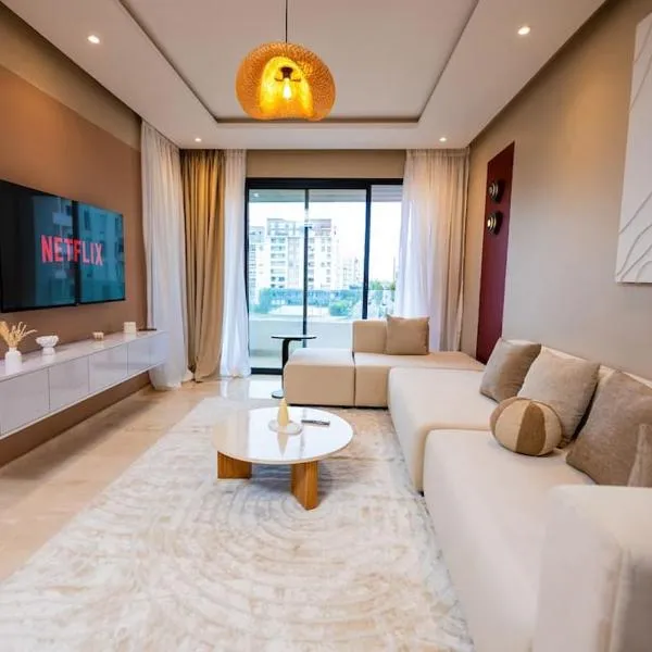Prestigia Gem Spacious 3BR Flat in Hay Riad, hotel di Rabat