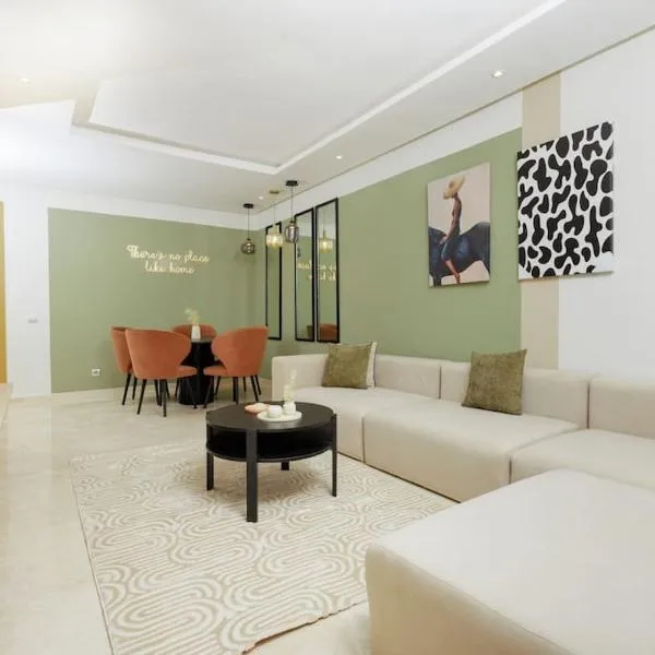 Luxury 3BR Homelike Stay in Hay Riad, hotel en Rabat