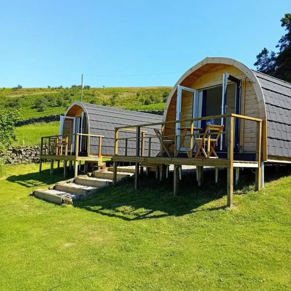 Coombs glamping pods, hotel i Danby