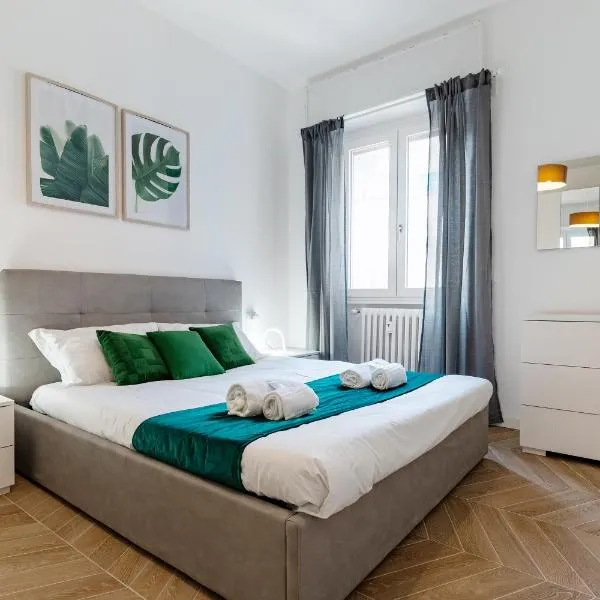 PORTA ROMANA Nuovo Trilocale Wifi e AC, hotel in Milan
