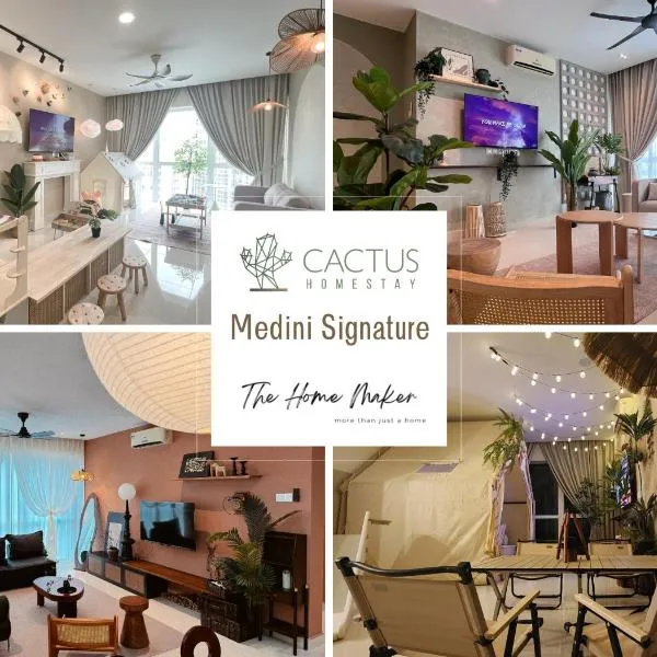 Medini Signature Iskandar Puteri Near Legoland by Cactus Homestay THM, hotel in Nusajaya