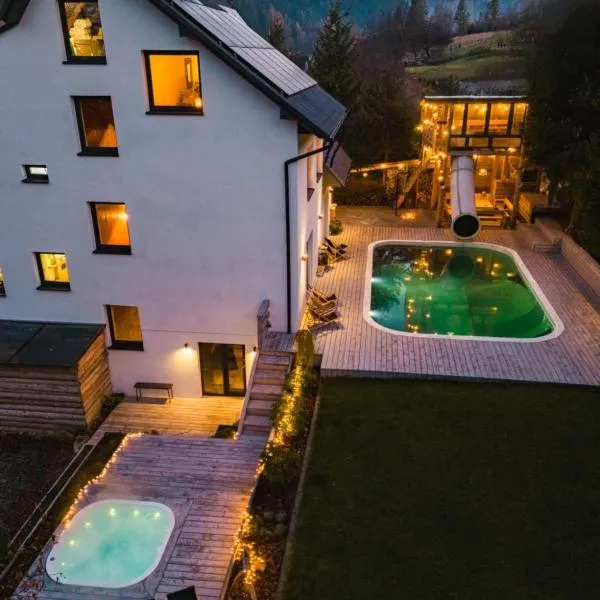 Szafran Home Spa, hôtel à Korbielów