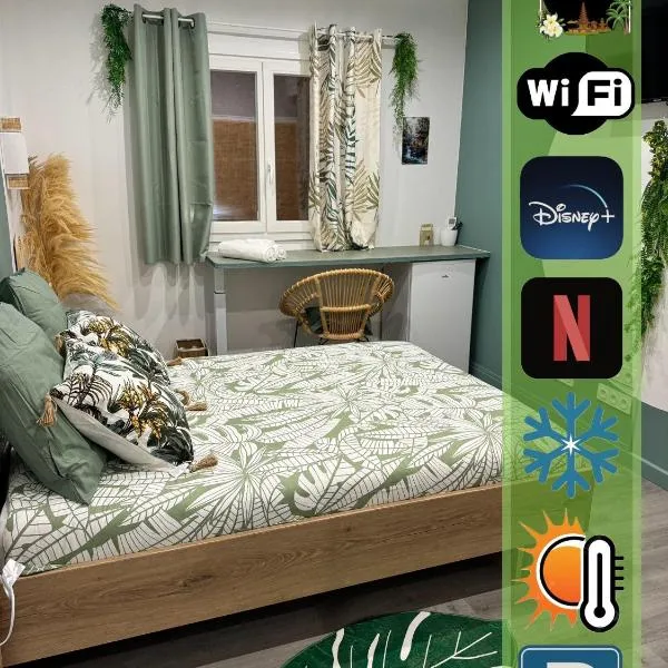 WORLDROOM Chambre privée avec espace commun, hotel in Perpignan