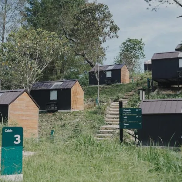 Bobocabin Kaldera, Toba, hotel in Parmonangan