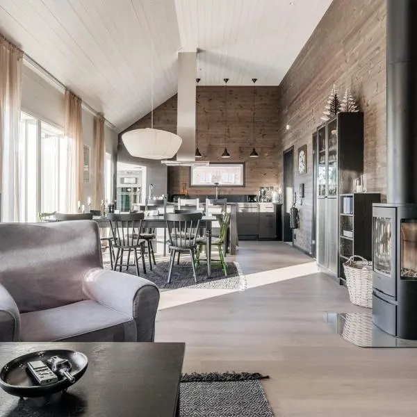 Sauna | Wi-Fi | Chromecast | Ski shed | Wood stove, khách sạn ở Lofsdalen