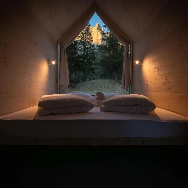 Camping Sass Dlacia, hotel in San Cassiano