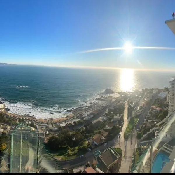 Departamento con vista al mar, hotel in Viña del Mar