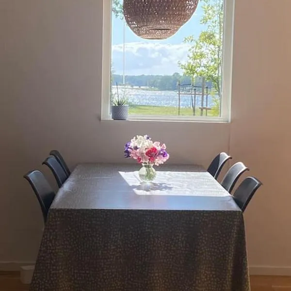 Trädgårdshuset, havsnära och modernt,位于卡尔斯克鲁纳的酒店