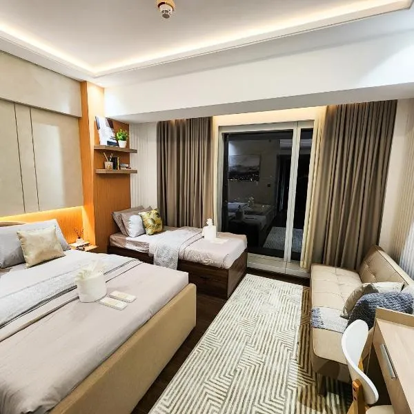 1 Bedroom Apartment in Aeon Towers I City Views I Free Wi-fi, Gym and Pool, hotel u gradu Davao Siti