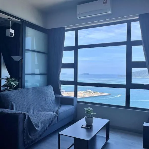 JQ Sea & Sunset view, 25th floor, Swimming Pool, byMGSabah, hotell Kota Kinabalus