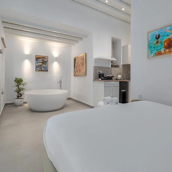 Rabagas Suites Luxury - In The Heart of Sifnos, hôtel à Apollonia