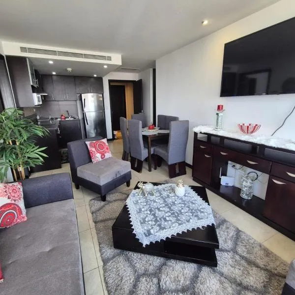 Departamento Doble con vista a la ciudad y Rio, hotel v destinaci Guayaquil