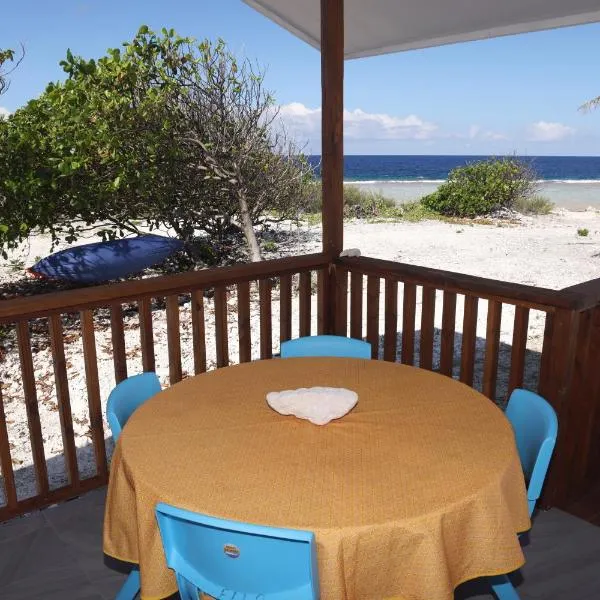 Rotoava में, होटल Oteaeva Lodge - FAKARAVA